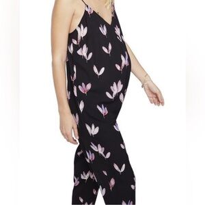 Hatch Maternity Floral Jumpsuit Romper